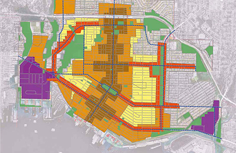 Map of CEEM analysis for City of North Vancouver